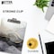 Better Office Products Fashion Clipboard, Marble Design, A4 Letter Size, 12.5in. x 9in. Wooden Clipboard, Low Profile Clip 45051 - alternate 6